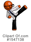 Orange Design Mascot Clipart #1547138 by Leo Blanchette