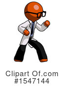 Orange Design Mascot Clipart #1547144 by Leo Blanchette