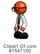 Orange Design Mascot Clipart #1547150 by Leo Blanchette