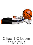 Orange Design Mascot Clipart #1547151 by Leo Blanchette