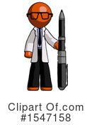 Orange Design Mascot Clipart #1547158 by Leo Blanchette