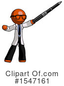 Orange Design Mascot Clipart #1547161 by Leo Blanchette