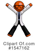 Orange Design Mascot Clipart #1547162 by Leo Blanchette