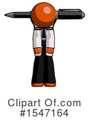 Orange Design Mascot Clipart #1547164 by Leo Blanchette