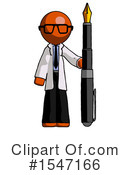 Orange Design Mascot Clipart #1547166 by Leo Blanchette
