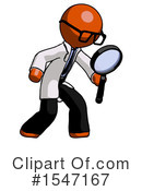 Orange Design Mascot Clipart #1547167 by Leo Blanchette
