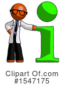 Orange Design Mascot Clipart #1547175 by Leo Blanchette