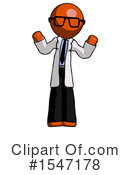 Orange Design Mascot Clipart #1547178 by Leo Blanchette