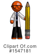 Orange Design Mascot Clipart #1547181 by Leo Blanchette