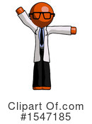 Orange Design Mascot Clipart #1547185 by Leo Blanchette