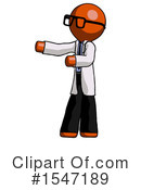 Orange Design Mascot Clipart #1547189 by Leo Blanchette
