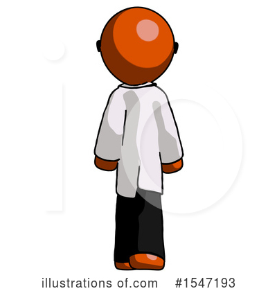 Royalty-Free (RF) Orange Design Mascot Clipart Illustration by Leo Blanchette - Stock Sample #1547193