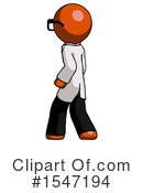 Orange Design Mascot Clipart #1547194 by Leo Blanchette
