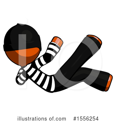 Royalty-Free (RF) Orange Design Mascot Clipart Illustration by Leo Blanchette - Stock Sample #1556254