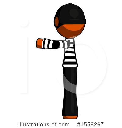 Royalty-Free (RF) Orange Design Mascot Clipart Illustration by Leo Blanchette - Stock Sample #1556267
