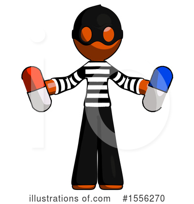 Royalty-Free (RF) Orange Design Mascot Clipart Illustration by Leo Blanchette - Stock Sample #1556270