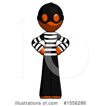 Royalty-Free (RF) Orange Design Mascot Clipart Illustration by Leo Blanchette - Stock Sample #1556286