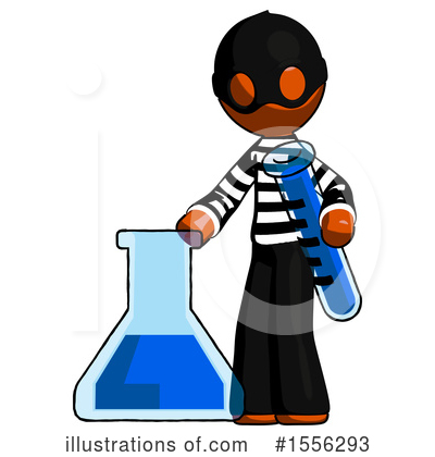 Royalty-Free (RF) Orange Design Mascot Clipart Illustration by Leo Blanchette - Stock Sample #1556293