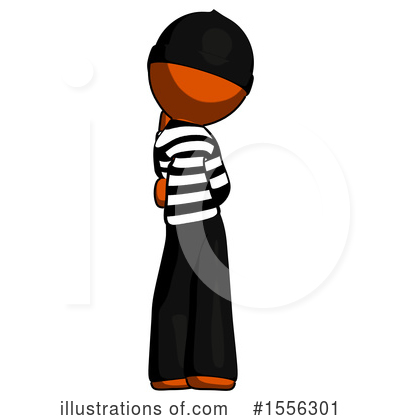 Royalty-Free (RF) Orange Design Mascot Clipart Illustration by Leo Blanchette - Stock Sample #1556301