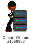 Orange Design Mascot Clipart #1556306 by Leo Blanchette