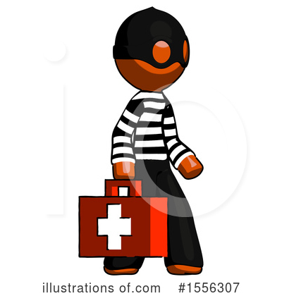 Royalty-Free (RF) Orange Design Mascot Clipart Illustration by Leo Blanchette - Stock Sample #1556307