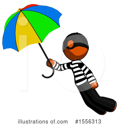 Royalty-Free (RF) Orange Design Mascot Clipart Illustration by Leo Blanchette - Stock Sample #1556313