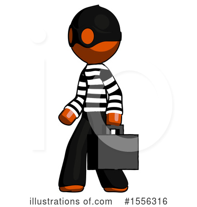 Royalty-Free (RF) Orange Design Mascot Clipart Illustration by Leo Blanchette - Stock Sample #1556316