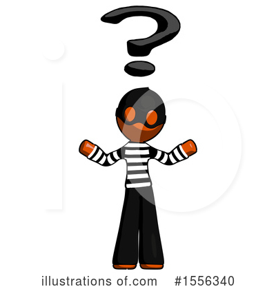 Royalty-Free (RF) Orange Design Mascot Clipart Illustration by Leo Blanchette - Stock Sample #1556340