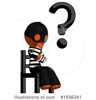 Royalty-Free (RF) Orange Design Mascot Clipart Illustration by Leo Blanchette - Stock Sample #1556341