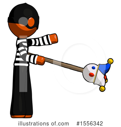 Royalty-Free (RF) Orange Design Mascot Clipart Illustration by Leo Blanchette - Stock Sample #1556342