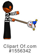Orange Design Mascot Clipart #1556342 by Leo Blanchette