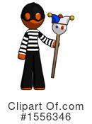 Orange Design Mascot Clipart #1556346 by Leo Blanchette