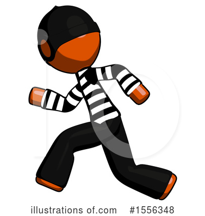 Royalty-Free (RF) Orange Design Mascot Clipart Illustration by Leo Blanchette - Stock Sample #1556348