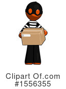 Orange Design Mascot Clipart #1556355 by Leo Blanchette