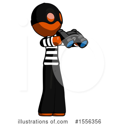 Royalty-Free (RF) Orange Design Mascot Clipart Illustration by Leo Blanchette - Stock Sample #1556356
