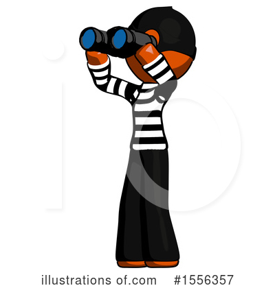 Royalty-Free (RF) Orange Design Mascot Clipart Illustration by Leo Blanchette - Stock Sample #1556357