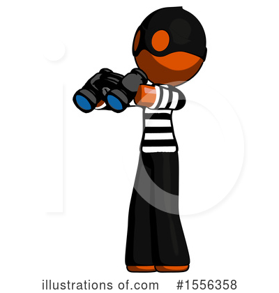 Royalty-Free (RF) Orange Design Mascot Clipart Illustration by Leo Blanchette - Stock Sample #1556358