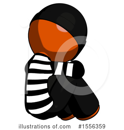 Royalty-Free (RF) Orange Design Mascot Clipart Illustration by Leo Blanchette - Stock Sample #1556359