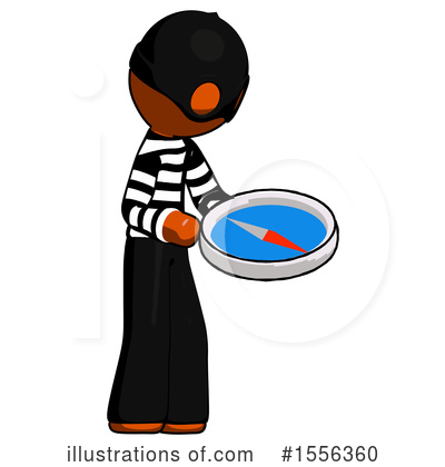 Royalty-Free (RF) Orange Design Mascot Clipart Illustration by Leo Blanchette - Stock Sample #1556360