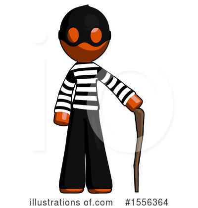 Royalty-Free (RF) Orange Design Mascot Clipart Illustration by Leo Blanchette - Stock Sample #1556364