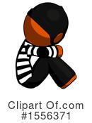 Orange Design Mascot Clipart #1556371 by Leo Blanchette