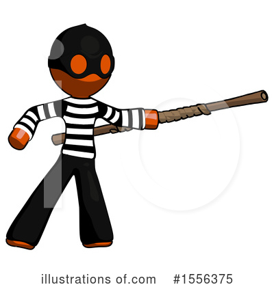 Royalty-Free (RF) Orange Design Mascot Clipart Illustration by Leo Blanchette - Stock Sample #1556375