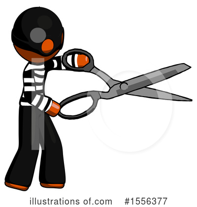 Royalty-Free (RF) Orange Design Mascot Clipart Illustration by Leo Blanchette - Stock Sample #1556377