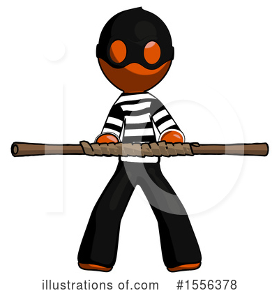 Royalty-Free (RF) Orange Design Mascot Clipart Illustration by Leo Blanchette - Stock Sample #1556378