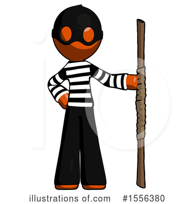 Royalty-Free (RF) Orange Design Mascot Clipart Illustration by Leo Blanchette - Stock Sample #1556380
