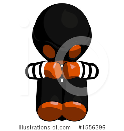 Royalty-Free (RF) Orange Design Mascot Clipart Illustration by Leo Blanchette - Stock Sample #1556396