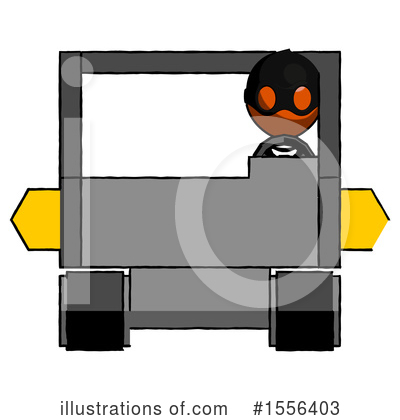 Royalty-Free (RF) Orange Design Mascot Clipart Illustration by Leo Blanchette - Stock Sample #1556403