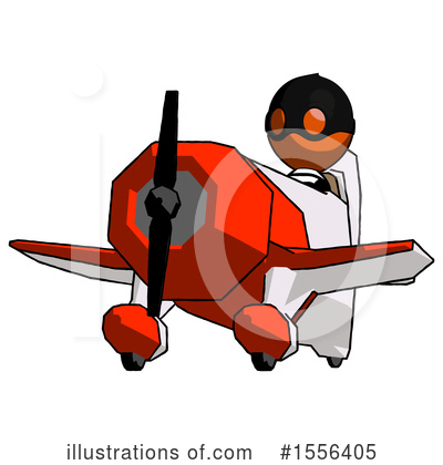 Royalty-Free (RF) Orange Design Mascot Clipart Illustration by Leo Blanchette - Stock Sample #1556405