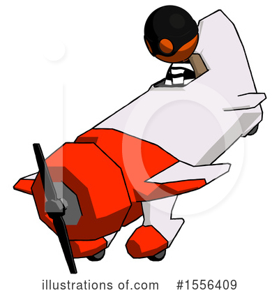 Royalty-Free (RF) Orange Design Mascot Clipart Illustration by Leo Blanchette - Stock Sample #1556409