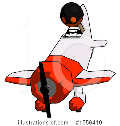 Royalty-Free (RF) Orange Design Mascot Clipart Illustration by Leo Blanchette - Stock Sample #1556410